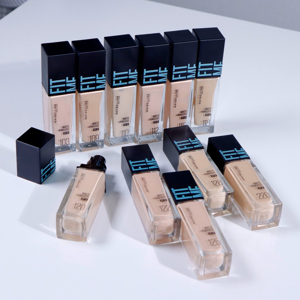 가벼우면서 완벽한 밀착력! 
매트하지만 답답하지 않은 #핏미파데 !
#메이블린뉴욕 #핏미파운데이션 
완벽하게 밀착되면서 지속력도👍
트러블이나 답답함 없이 사용할 수 있는 파운데이션👍
수정 화장이 귀찮은 분들에게 최적의 #밀착파데 🤓