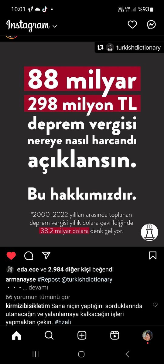 rsnsinop's tweet photo. @haluklevent Bunun cevabini versinler. Bu paraları bizlerden topladılar. Adı üzerinde vergi. Şuan tamda buna ihtiyacımız var. #DepremVergileriNerede https://t.co/gwgvyduvXJ