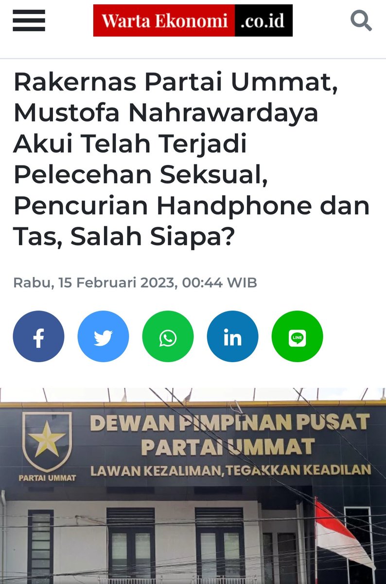 Bah parah kali lah partainya @HelmiFelis_ @TofaTofa_id nih ?? 🤔😇😇
Katanya Partai pengusung politik Identitas? Identitas apa yg mau diusung klu begini ? 🤔