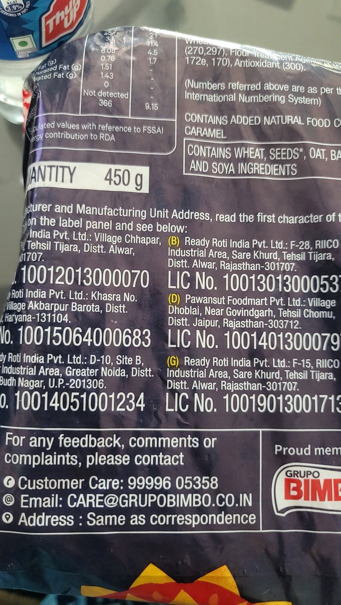 CheerfulNeelam's tweet image. Today morning as my mother was having breakfast. She noticed a strand of hair in the bread. I m very disappointed as this was not expected from Harvest Gold which is such a big reputed brand. 

 #harvestgold
#groupobimbo
#multigrainbread