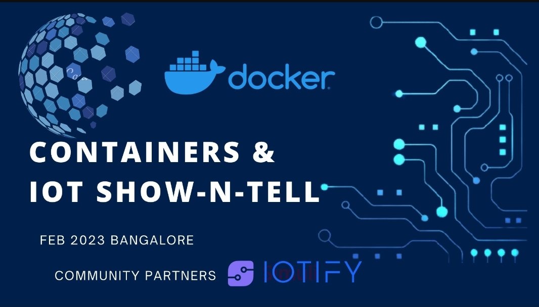 harsh_casper's tweet image. I will be speaking at @DockerBangalore IoT Show-n-Tell Meetup on emulating AWS IoT with @_localstack!
The talk will feature LocalStack & corresponding samples to run AWS IoT Core & Analytics locally, with @Docker Desktop
RSVP here — meetup.com/docker-bangalo…
#Docker #LocalStack