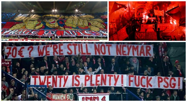 #ultrastifo #ultras #tifo #tifosi #awaydays #bayern #psg #ultraslife #fans | PSG - Bayern München 14.02.2023 tinyurl.com/2zqgmkq2