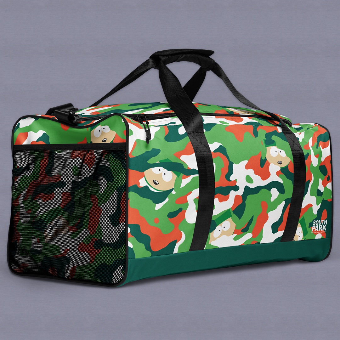 South Park Kyle Camo Duffle Bag – Paramount Shop