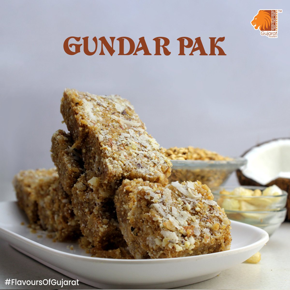 Gujarat Tourism on Twitter "Gundar Pak is prepared with Gund (edible