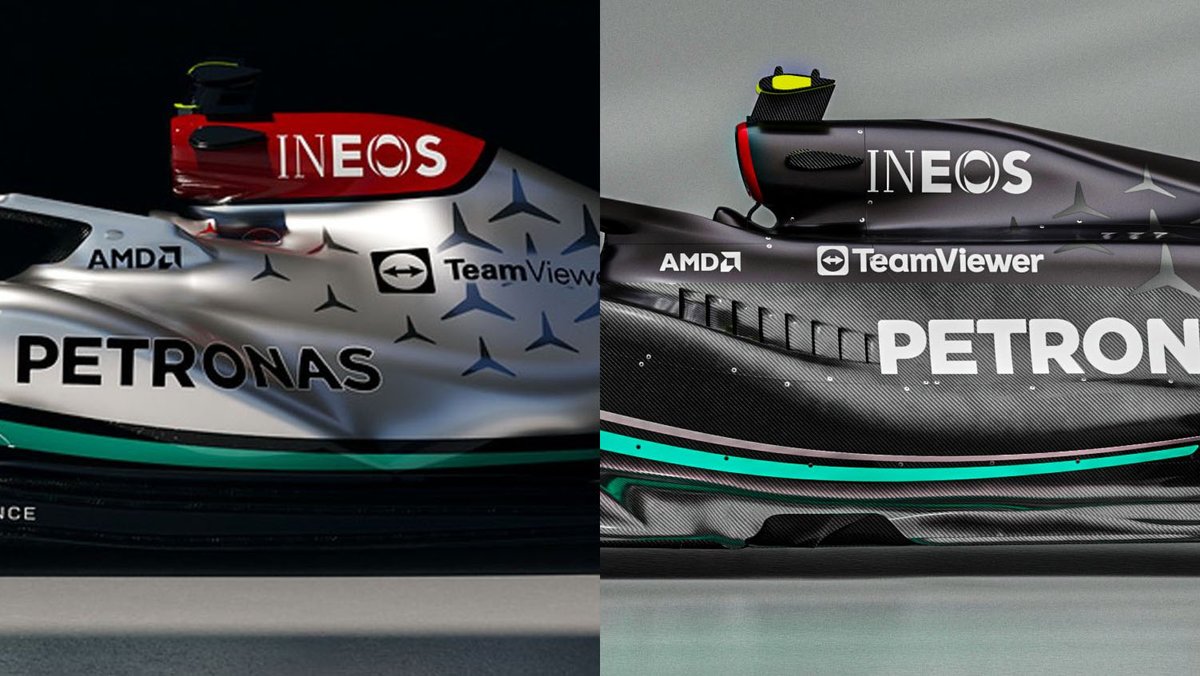 TommoMcCluskey's tweet photo. Farwell Ineos red air intake, you will NOT be missed. 👋 https://t.co/Wv4M3S029E
