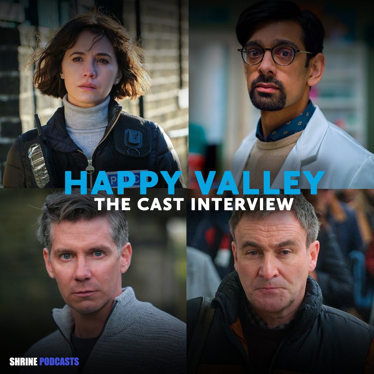 Shrine Podcasts (@shrinepod) on Twitter photo 🚨 New Episode 🚨
We have a Telefoam call with the cast of #HappyValley 📲
Listen to our chat with <a href="/CharlieBMurphy/">Charlie Murphy</a>, <a href="/theamitshah/">Amit Shah</a>, <a href="/_karldavies/">Karl Davies</a> & <a href="/derek_riddell/">Derek Riddell</a> 🎧
Apple apple.co/3KqJFCz
Spotify spoti.fi/3IrWknm 🚨 New Episode 🚨
We have a Telefoam call with the cast of #HappyValley 📲
Listen to our chat with <a href="/CharlieBMurphy/">Charlie Murphy</a>, <a href="/theamitshah/">Amit Shah</a>, <a href="/_karldavies/">Karl Davies</a> & <a href="/derek_riddell/">Derek Riddell</a> 🎧
Apple apple.co/3KqJFCz
Spotify spoti.fi/3IrWknm