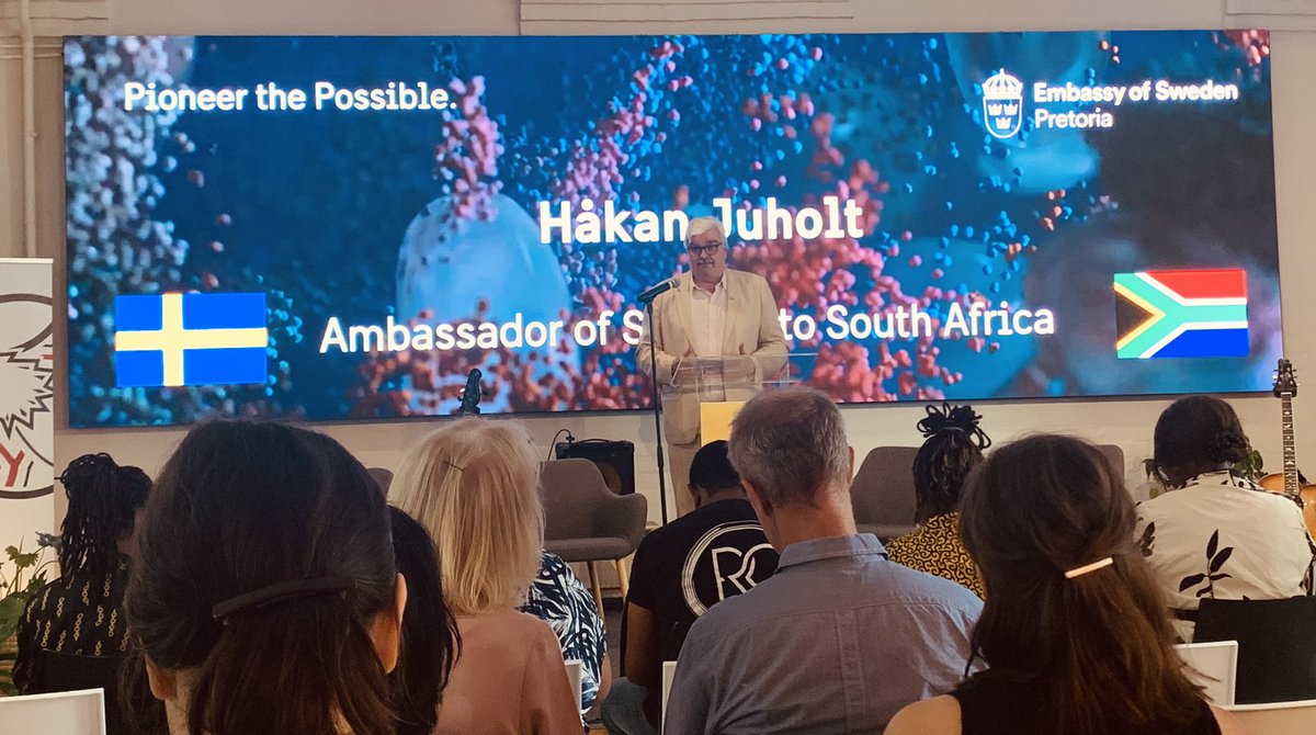 Alex Benkenstein (@alexbenk) on Twitter photo H.E. <a href="/hakanjuholt/">Håkan Juholt</a> Swedish Ambassador to South Africa opening a very exciting forum "Pioneer the Possible" here in Cape Town today. A real sense of urgency in addressing the #polycrisis of climate, biodiversity, inclusive growth. <a href="/SwedeninSA/">SwedenInSA</a> H.E. <a href="/hakanjuholt/">Håkan Juholt</a> Swedish Ambassador to South Africa opening a very exciting forum "Pioneer the Possible" here in Cape Town today. A real sense of urgency in addressing the #polycrisis of climate, biodiversity, inclusive growth. <a href="/SwedeninSA/">SwedenInSA</a>
