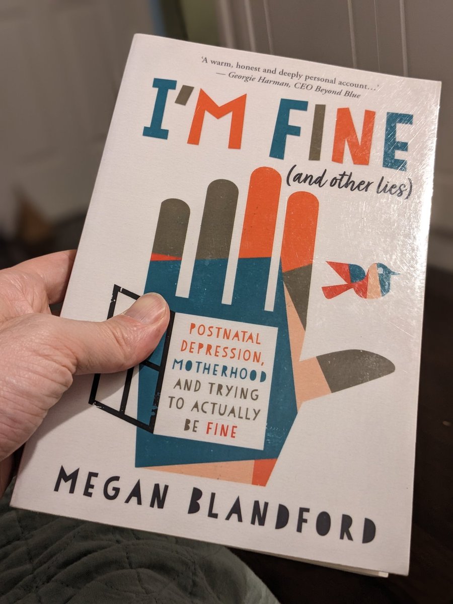 I'm trying to read more #memoirs this year and just finished this one by <a href="/meganblandford/">Megan Blandford</a> 
Remarkably honest and superbly written. Highly recommended, especially if your other half is a mum. (They may not have the same battles, but maybe share some of the fears)