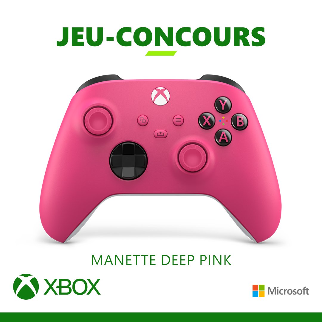 HypergamesA's tweet photo. #Concours 🔥

Pour la #SaintValentin, tentez de remporter la nouvelle Manette sans fil Xbox – Deep Pink ! 🎮 
Retrouvez nos manettes ici : https://t.co/FfhmdC3wvu
Au total 1 gagnant
Pour participer :

➡Follow @HypergamesA
 
➡RT le tweet

TAS le 17/02
👉https://t.co/CsLYDdtZdv https://t.co/w7SMCN4xI5