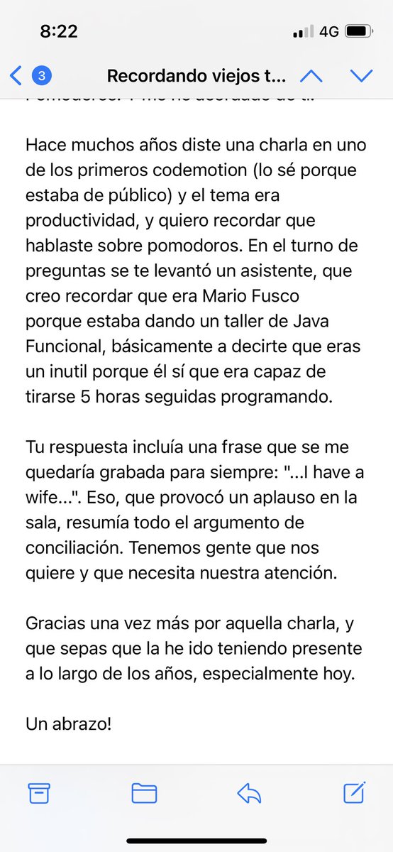 Correos que te alegran el día.