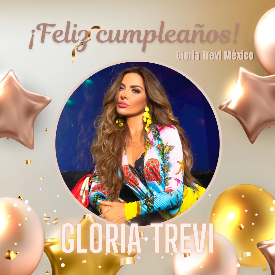HausOfTrevi's tweet photo. ¡Feliz cumpleaños! A la mexicana más exitosa y taquillera de su generación. La que supo hacer que la GLORIA se convirtiera en RESILIENCIA, gracias @gloriatrevi por formar parte de la vida de miles de fans, gracias por seguir escribiendo música, gracias por luchar y no rendirte. https://t.co/lKLxIcyZMy