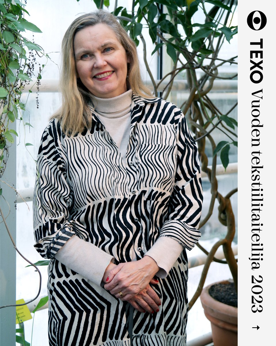 Ornamory's tweet photo. Onnea  @lauraisoniemi Tekstiilitaiteilijat TEXOn Vuoden tekstiilitaiteilija 2023! Hän saa palkinnon uraauurtavasta ja näkemyksellisestä työstään opettajana ja suunnittelumenetelmien kehittäjänä.  
#vuodentekstiilitaiteilija #texory #vuodentekstiilitaiteilija2023 https://t.co/Moh0VsrhtB