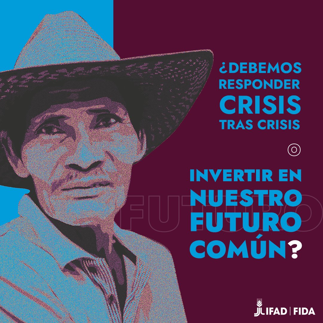 GladysHmorales's tweet photo. 📣 CALL FOR ACTION! If we want a better future, we need to take action today! And we need #WorldLeaders to step up and #InvestInRuralPeople now!
💰 Support @ifad #ResourceMobilization efforts to work with rural people for a better, healthier and more #sustainable future for all. https://t.co/Ki4vbWslP7