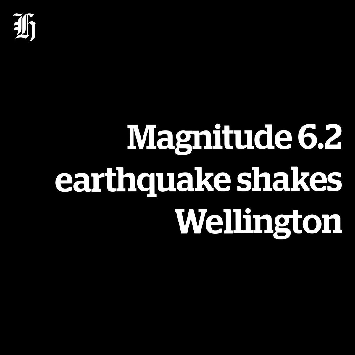 #BREAKING | Tens of thousands of New Zealanders have been shaken by a 6.1 magnitude earthquake centred near Wellington tonight - described by some as “massive” and “scary”.

🔗 bit.ly/3YOiKnZ
