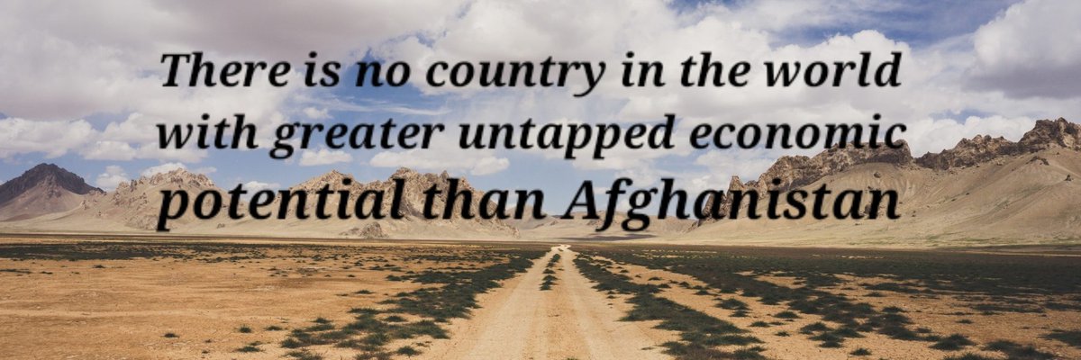 IvoTONIUT's tweet photo. There is no Country in the 🌎World with Greater UNTAPPED ECONOMIC POTENTIAL than Afghanistan.

🔴#InvestInAFG  🇦🇫
#BuyFromAfghanBizWomen https://t.co/hxIBxtNzJ9