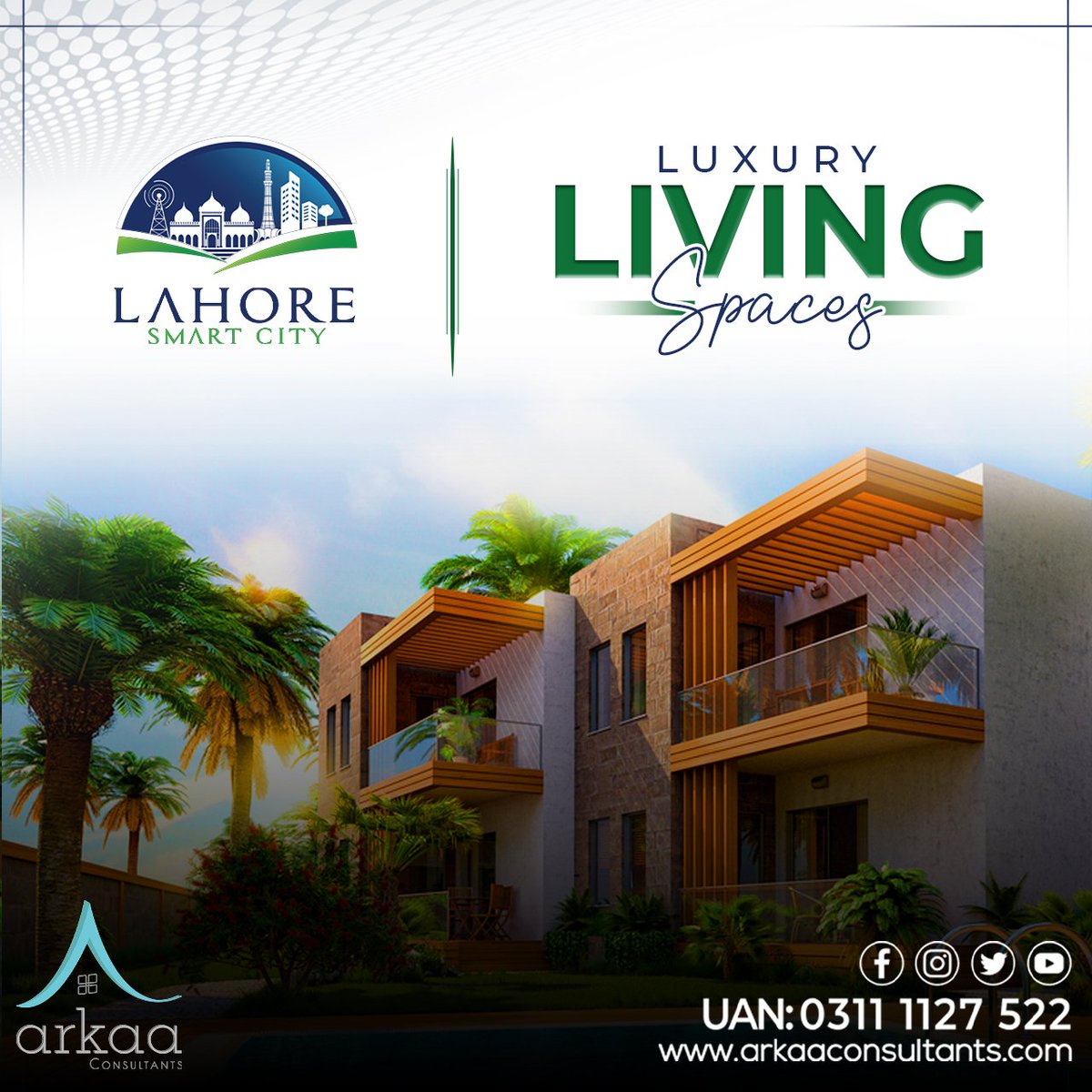 Arkaaconsultant's tweet photo. Are you ready to experience Luxury Living Spaces like never before?
#Arkaa #lahoresmartcity #arkaaconsultants #smartinterchange #SmartCities #lscresidential #StayTuned #nextbigthing #lsc #lahore #flatteringviews #amazingprices #luxuryliving https://t.co/dRCORUdCZm