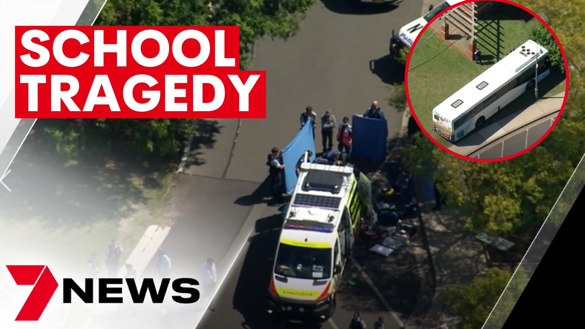 7NewsSydney's tweet photo. There has been a tragic death of a 14-year-old boy who was hit by a runaway bus at a Macarthur Anglican School in Cobbitty. Paramedics and police officers did all they could to rush the boy to the hospital but his life couldn't be saved. https://t.co/2YcIkUDPJx #Cobbitty #7NEWS https://t.co/4GDutOnqp4