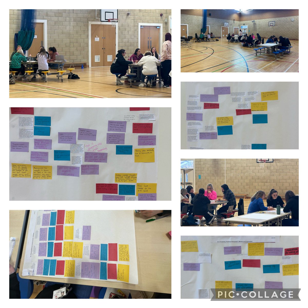 Yesterday’s inservice focused on literacy and self evaluation. There was a great deal of quality professional dialogue and reflection.