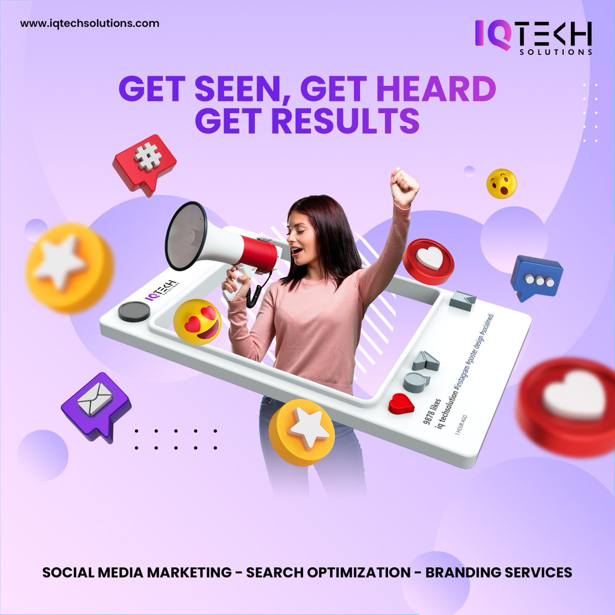 Iqtechsolutions's tweet image. 𝑴𝒂𝒌𝒆 𝒀𝒐𝒖𝒓 𝑴𝒂𝒓𝒌: 𝑨𝒄𝒉𝒊𝒆𝒗𝒊𝒏𝒈 𝑺𝒖𝒄𝒄𝒆𝒔𝒔 𝒘𝒊𝒕𝒉 #socialmedia, #SEO, 𝒂𝒏𝒅 #branding  𝑺𝒆𝒓𝒗𝒊𝒄𝒆𝒔!
#socialmediamarketing #digitalmarketing #socialmediamanagement  #marketing #Advertising  #business #marketingdigital #onlinemarketing