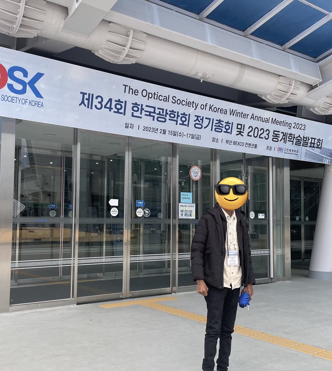 I,after attending consecutive lectures in OSK annual meeting. 

#busan #opticalsociety #SouthKorea #graduatestudent #phdlife