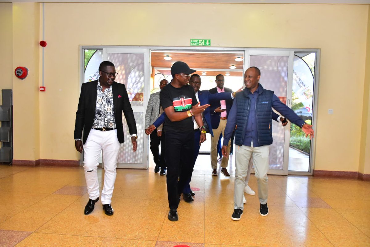 MigosiAmbrose's tweet photo. Today, CS @AbabuNamwamba PS @jmueke (sports and Arts) @IsmailMaalim19 (Youth Affairs) among other Youth affairs,Arts and Sports ministry dignitaries are attending The official unveiling of the #TalantaHela committee. at Stadion Hotel! #MonetizingTalent #TalantaHela #PesaMfukoni https://t.co/J7Vius5oeB