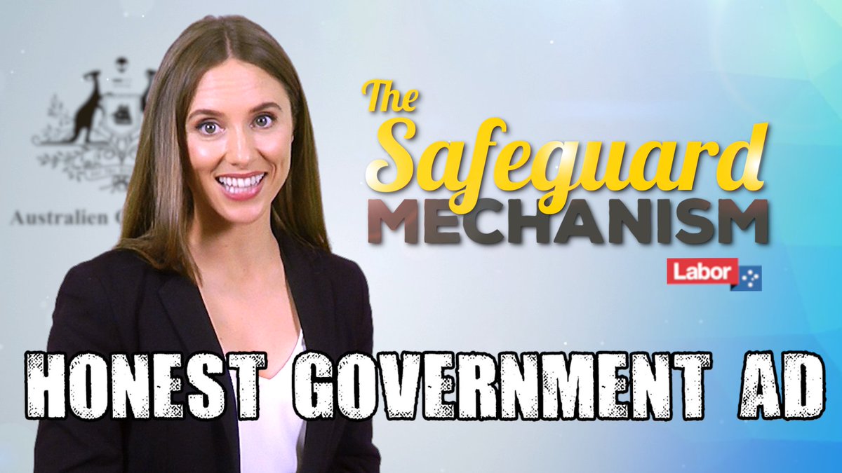 The Australien Government has made an ad about the Safeguard Mechanism, and it is surprisingly honest and informative. 

✨feat. <a href="/EllenBurbidge/">Ellen Burbidge</a> 

👇Link in replies