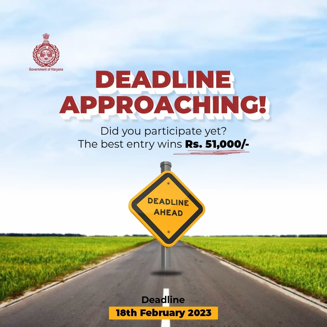 As the deadline approaches, the competition is getting hard. To enlist in the competition, submit your unique logo and follow the guidelines. 

forms.gle/oSPR7HmDUF1okt…

Your logo can be selected as the official logo of Haryana Kaushal Rozgar Nigam Ltd. 
Send in your entries today
