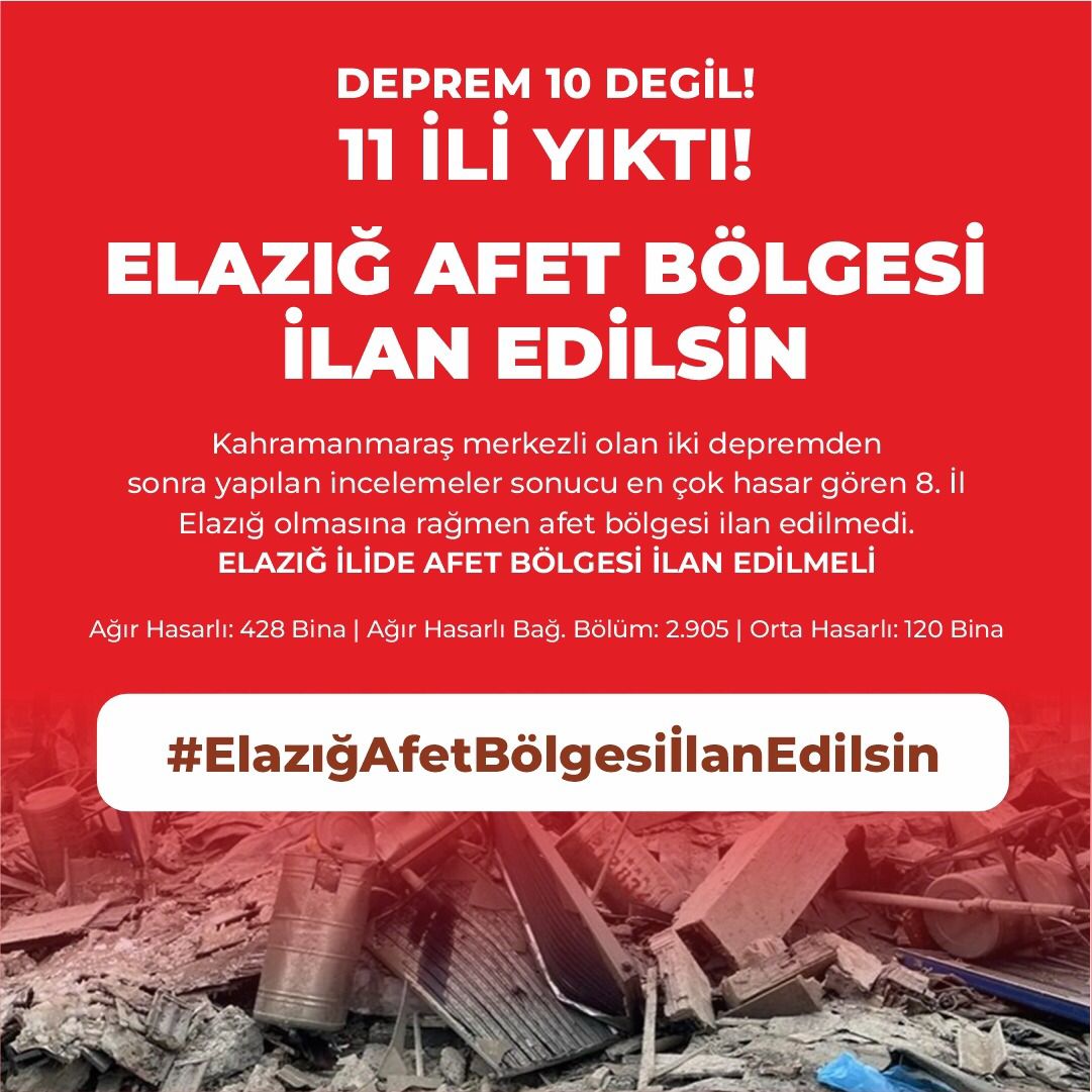 erhaner23's tweet photo. #ElazığAfetBölgesiİlanEdilsin  @RTErdogan @elazig_valiligi https://t.co/NptWaxJHbX