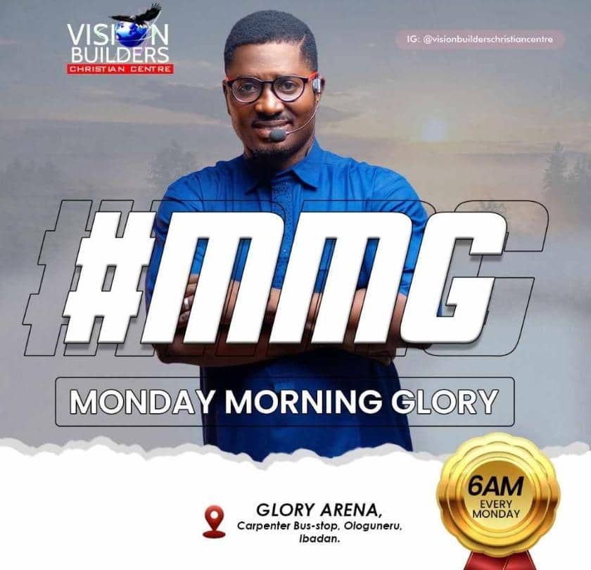 vbccworldwide's tweet photo. At VBCC, our order of programs are as follows;

Every Sunday: 
First Service (8am - 10am)
Second Service (10am - 12pm)

Every Monday:
MMG - Monday Morning Glory (6am - 7am)

Every Wednesday:
WFP - When Friends Pray (10am - 12pm)

Every Thursday: 
Rhema Word (5pm - 8pm) https://t.co/1DwU9Rgvc6