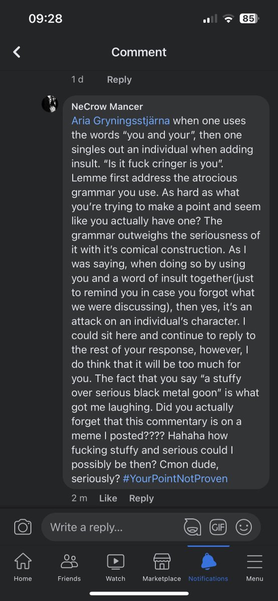 𝕾𝖆𝖙𝖆𝖓𝖎𝖈 𝕮𝖆𝖜𝕸𝖆𝖘𝖙𝖊𝖗 on Twitter "Why do motherfuckers do the comment and