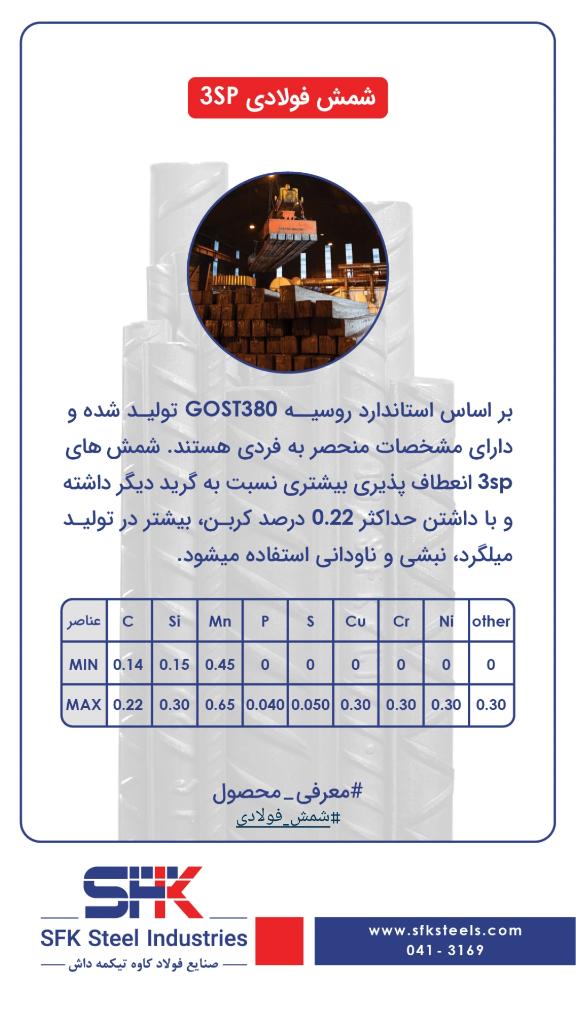 sfk_steels's tweet photo. تولید کننده #شمش_فولادی با استاندارد #gost380 روسیه
#3spbillet 
#billet 
#trueassteel 
#sfksteels https://t.co/FGsuIfR0KR