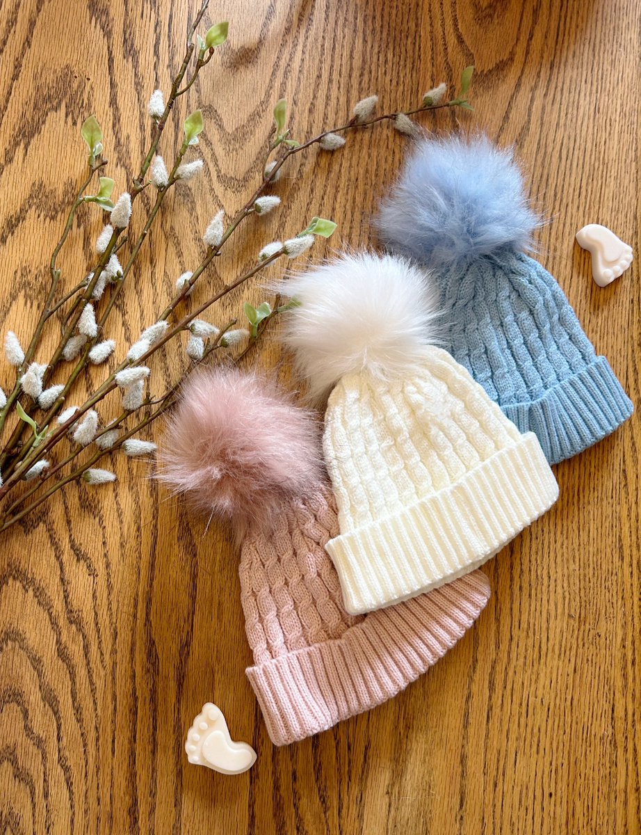 How adorable are these knitted Pom hats for babies! 

Sizes available from newborn to six months! 

Link below 👇 
etsy.com/uk/listing/138…

#babyhats #babypomhats #winterbaby #knittedhat #knittedbabyhat #knittedbabyclothes #etsy #baby