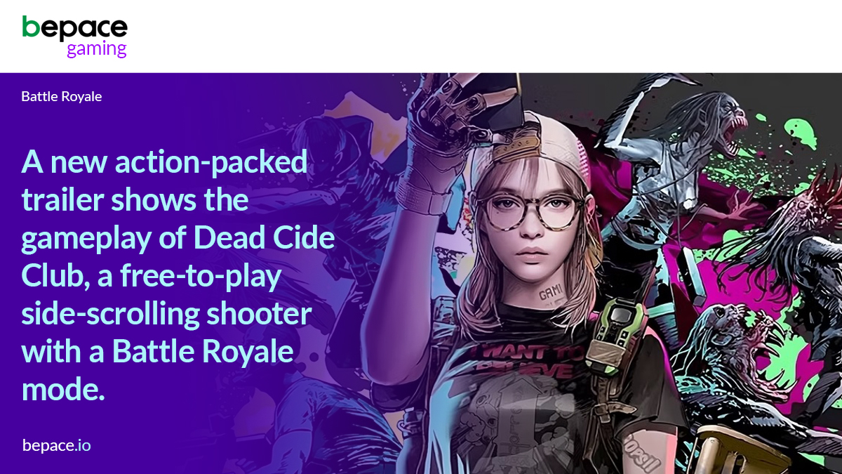 BepaceGaming's tweet photo. A new action-packed trailer shows the gameplay of Dead Cide Club, a free-to-play side-scrolling shooter with a Battle Royale mode.
#bepace #gamingnews #gamingworld #battleroyale https://t.co/7S9FrNTCpq