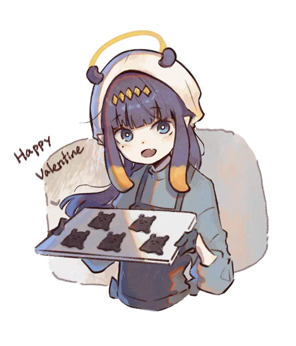 Happy Wahlentine!  Takodachi ver.#inART #いなート #hololiveEN #holoMyth 