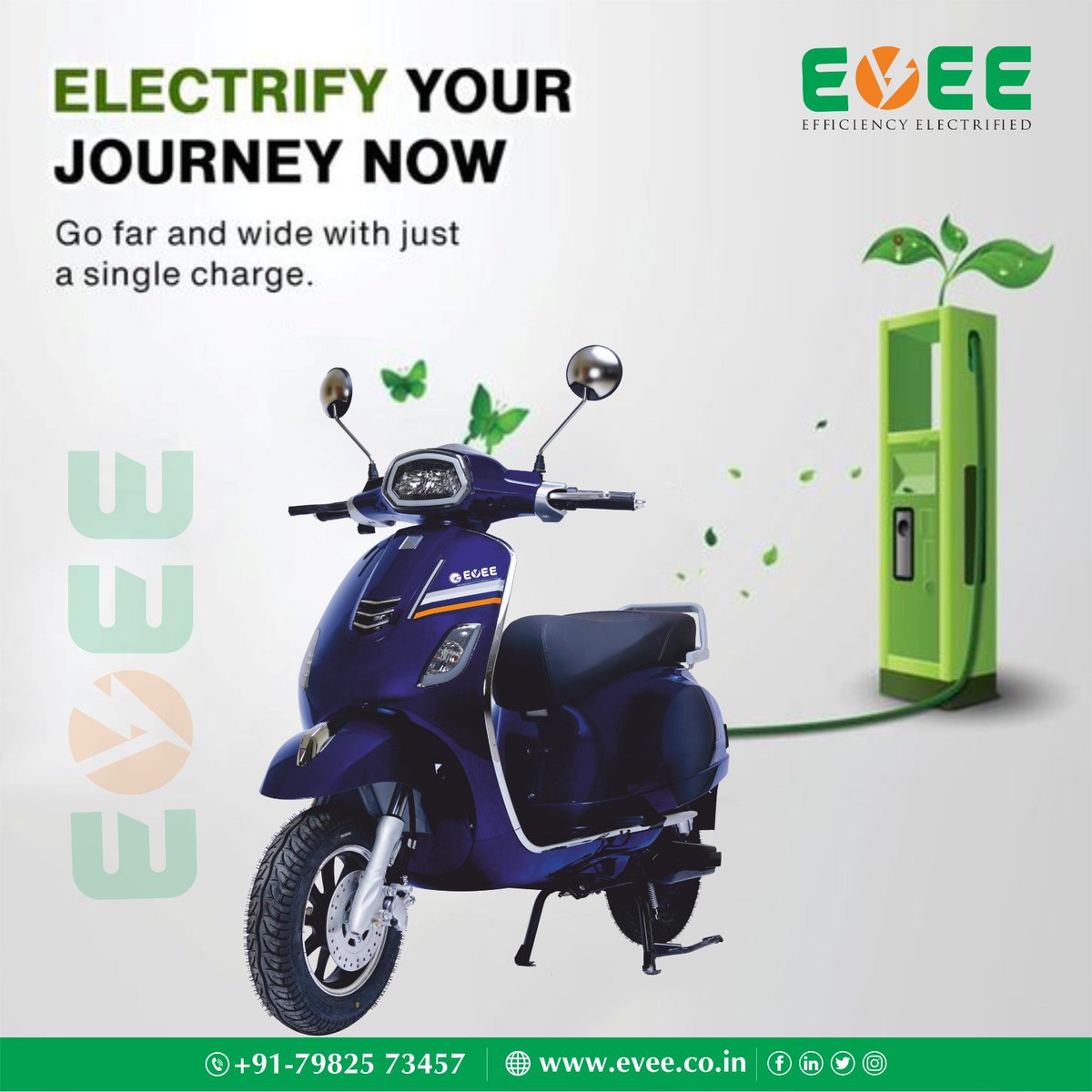 eveeofficials's tweet image. Electrify your journey now go far and wide with just a single charge.
#evee #energyefficient #servicelife #extendedlife #environmentfriendly #fuelvehicle #bettermatch #escooty #erickshaw #egreen #manufacturer #spairparts