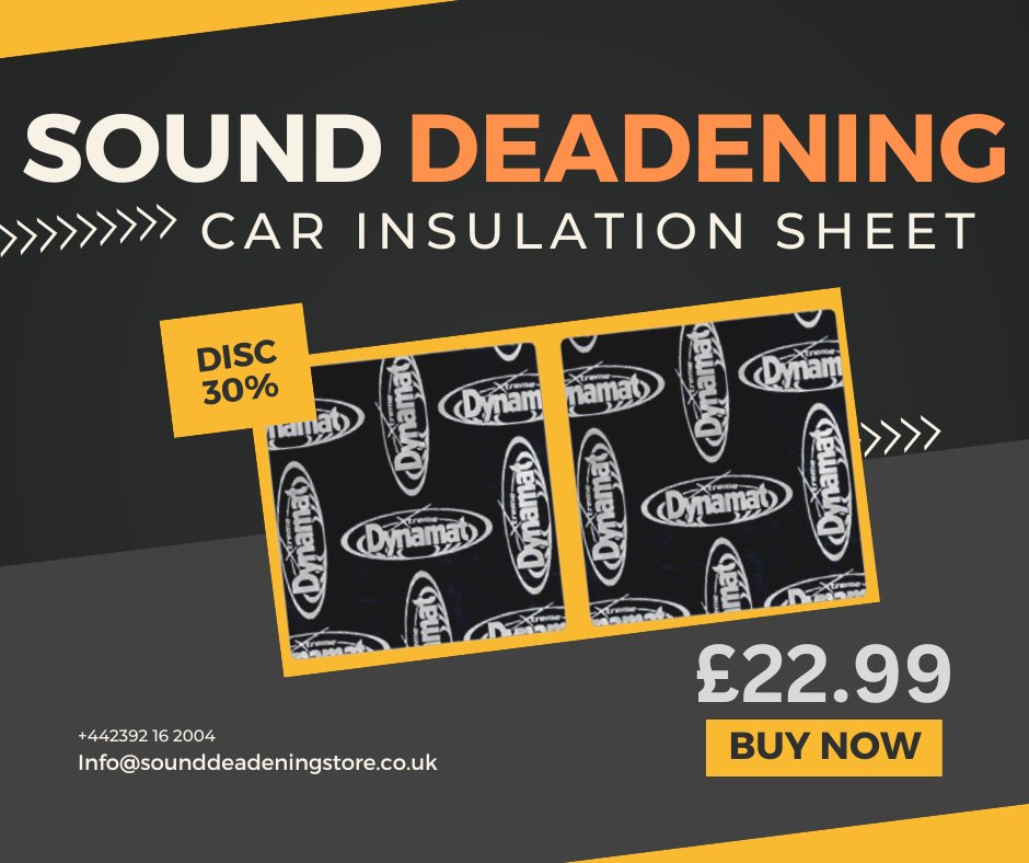 #sounddeadeningmats #sounddeadeningpanels #sounddeadening
We offered soundproof materials for automobiles and homes like Sound Deadening Mats for Cars. If you want to buy our product please visit the website by link.
Buy Now: bit.ly/3xrqdxH
Call Us: ✆☎☏+442392 16 2004
