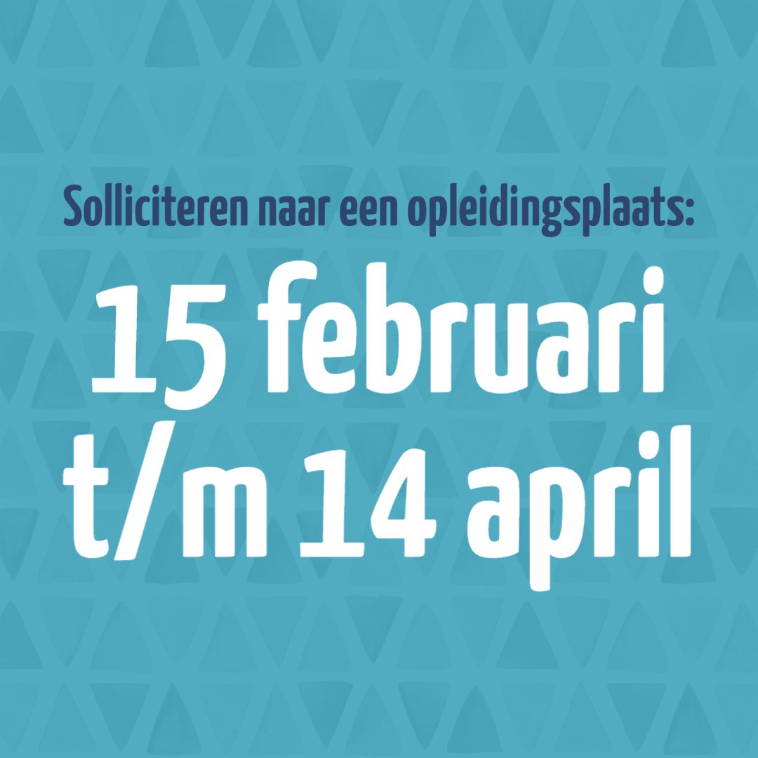 De sollicitatieperiode is begonnen 💪 Vanaf vandaag kan je solliciteren naar een opleidingsplaats voor de opleiding tot specialist ouderengeneeskunde: soon.nl/kandidaten

#basisarts #tweedecarriere #specialiseren #solliciteren #ouderengeneeskunde