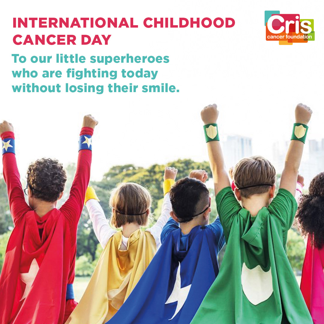 Thanks to YOUR SUPPORT, CRIS Cancer Foundation can fund several children’s oncology projects in the UK, Spain & France. Thank you for giving hope & helping save the lives of children @IntChildCancer #InternationalChildhoodCancerDay read about them here: criscancer.org/en/crispaediat…