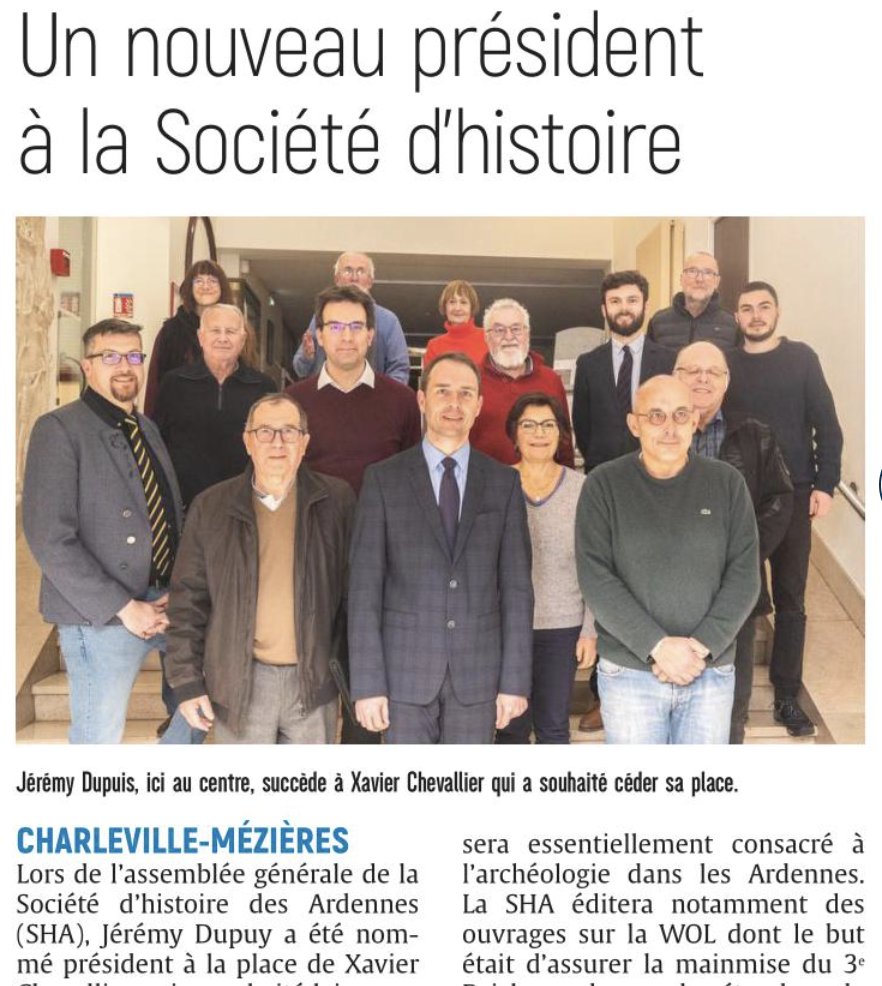 JeremyDupuy_'s tweet photo. Rassurez-vous j'ai bien été "élu" et non "nommé", la @08histoire reste une association loi 1901 avec un fonctionnement démocratique 😂 https://t.co/KMwrhUmdG6
