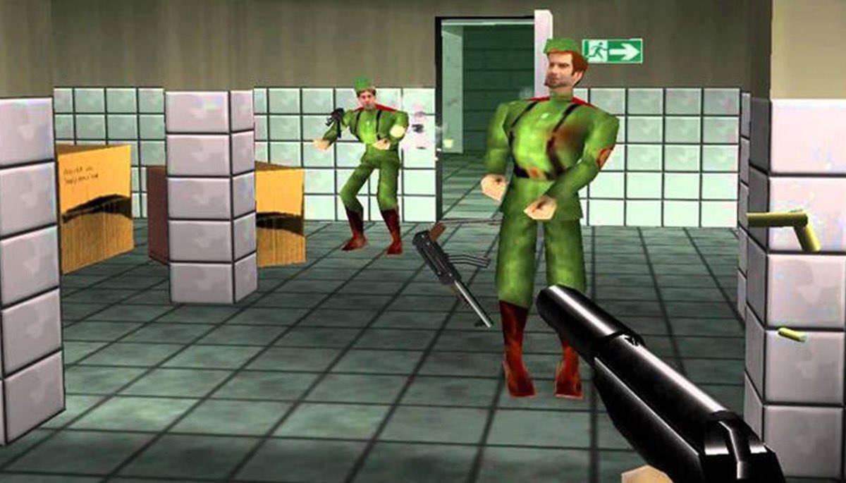 4e4c52's tweet photo. @kwyxz On dirait un bot dans GoldenEye sur N64. https://t.co/LQsDcwv6Zv