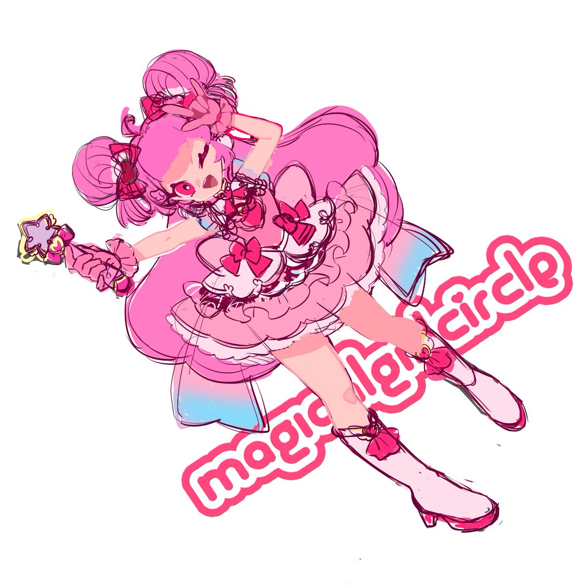 この絵は明日までに仕上げられなかったらステッカーにはなりませんっっっっ！！！！！
(バァァァン！！！！！ガシャァーーーーーン！！！！！ドカーーーーーーーン！！！！！！！)