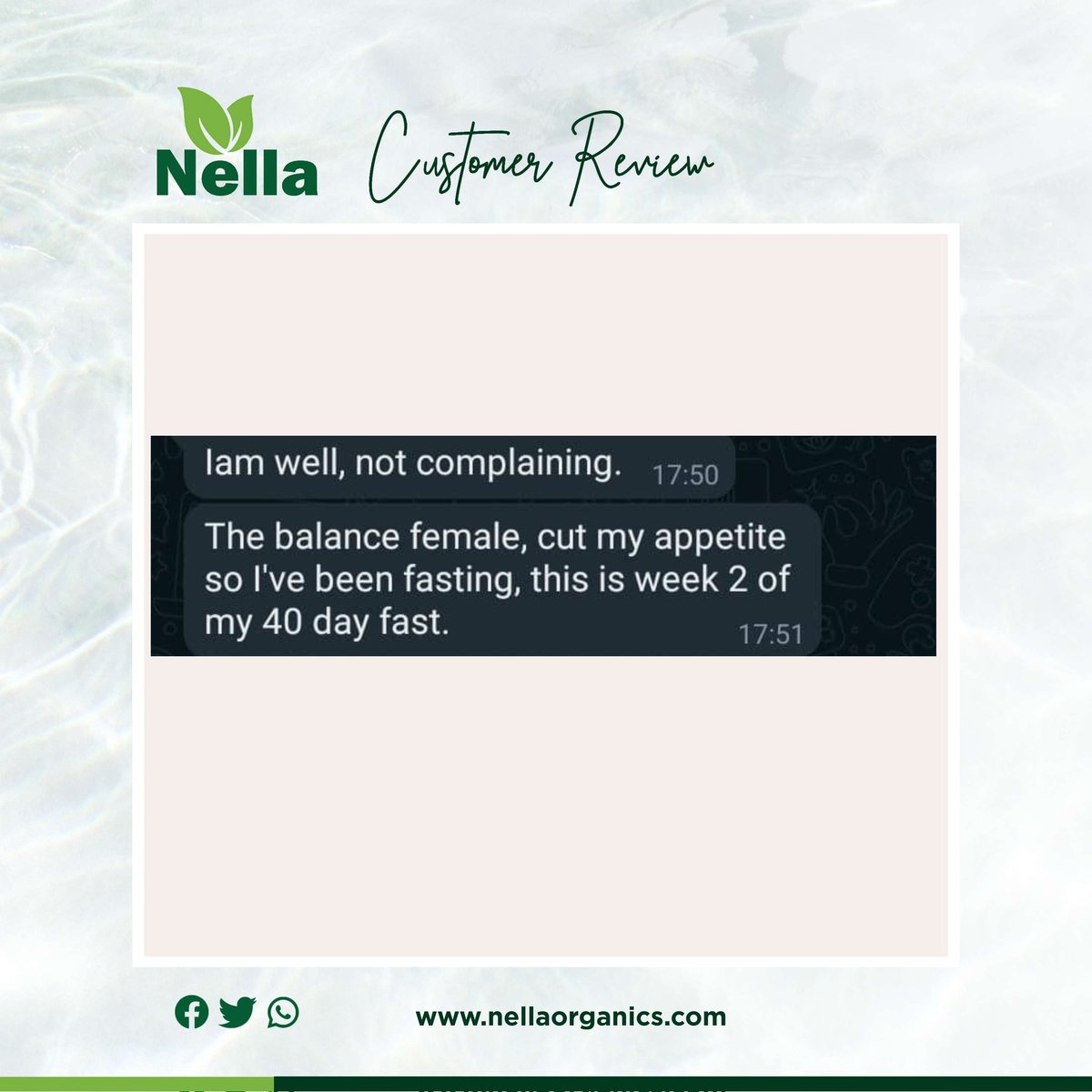Struggling with cravings? Hormonal imbalance, stress and fatigue? 
The balanced female blend is made for women of all ages to provide nourishment and balance all month long. 
#NellaRevolution  #women #hormonalhealth