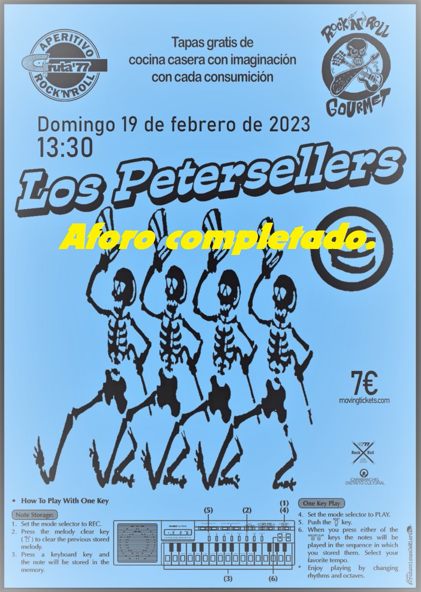 LPetersellers's tweet photo. El Peteraperitivo está completo, en @gruta77madrid 
Un gustazo
Gracias #peterfan
#SoldOut https://t.co/vVBYPhUOPB