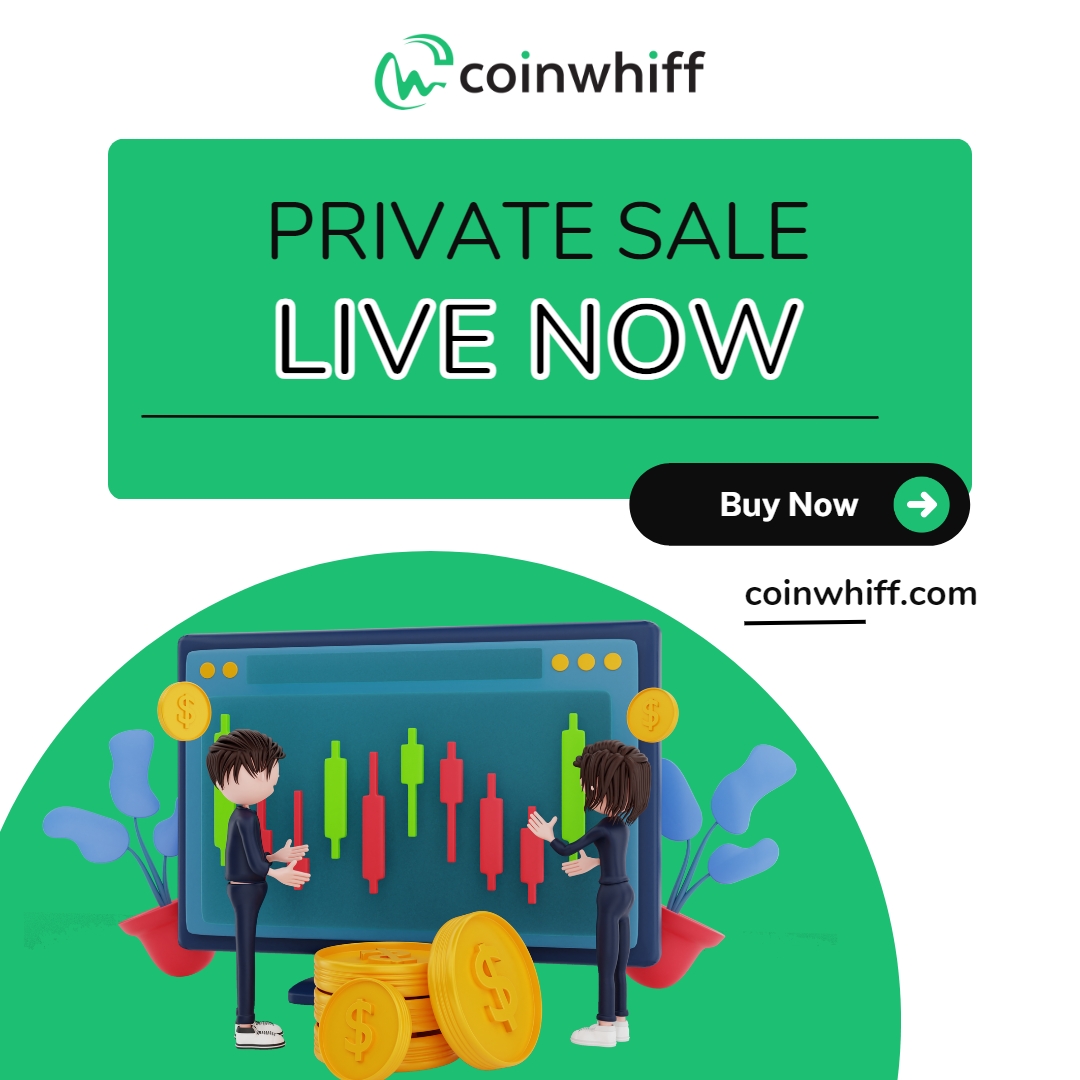 Looking to leverage the latest price movements in the crypto market? Join #Coinwhiff and #trade  #altcoins2023  like a pro. Don't miss our #privatesale, live now! #bitcoin #ethereum #blockchain