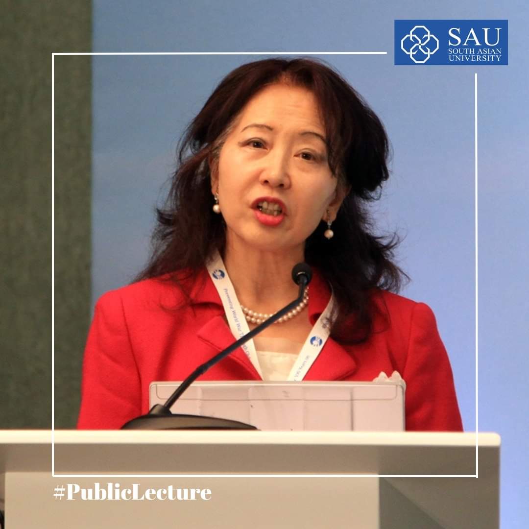 SouthAsianUni's tweet image. #SAUEvent Prof. Kumiko Haba, Aoyama Gakuin University, Tokyo, Japan will deliver a #publiclecture on "America’s Indo-Pacific Strategy: “Alliance of Values,” QUAD, and AUKUS: How to Create Regional Peace and Prosperity in Asia?" On 16 Feb 23
#KnowledgeWithoutBorders #SAARC