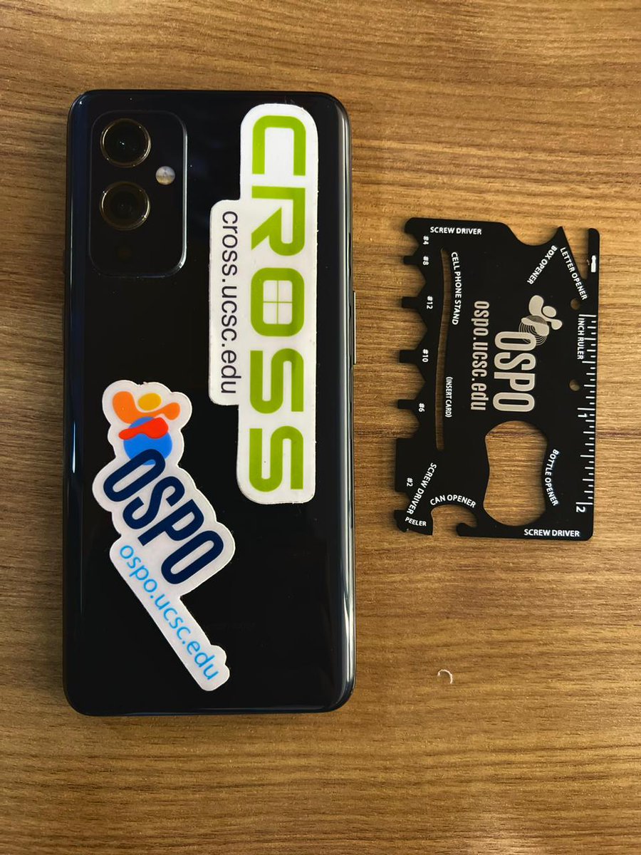 __talha__1's tweet photo. Got these cool swags from @cross_ucsc @UC_OSPO  after completion of GSoC'22 under @mguthaus.  Thanks @sclieggi for these cool goodies. https://t.co/ea9vtf03Ds