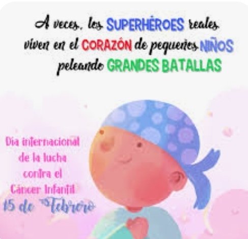 «Juntos podemos construir un mundo donde el cáncer no signifique más vivir con miedo o sin esperanza»
#DiaInternacionalDelCancerInfantil
#MasInvestigación