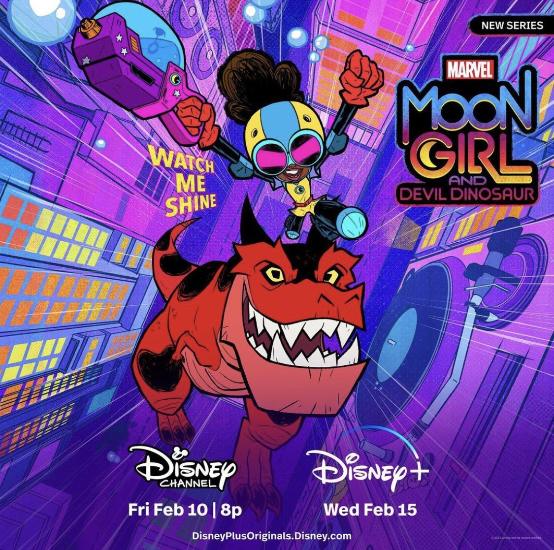 steveloter's tweet photo. Marvel's Moon Girl And Devil Dinosaur is out NOW at Disney Plus! 6 episodes! #MoonGirlAndDevilDinosaur #Marvel #DisneyPlus #moongirlmagic https://t.co/BSWI7rmMGE