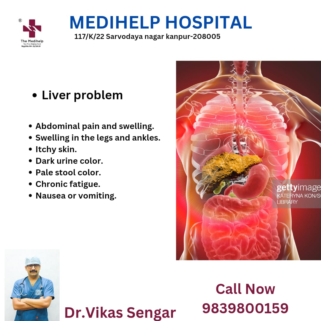 MedihelpThe's tweet image. Liver problems
Skin and eyes that appear yellowish (jaundice)
Abdominal pain and swelling.
Swelling in the legs and ankles.
Itchy skin.
Dark urine color.
Pale stool color.
Chronic fatigue.
Nausea or vomiting.
#medihelp #liverproblem