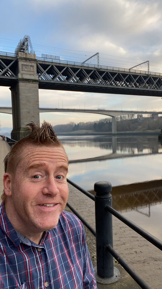 waterwallace's tweet photo. On my way to @WSP_UK Newcastle office. Not a bad start to the day. https://t.co/e4LQ0onl1u